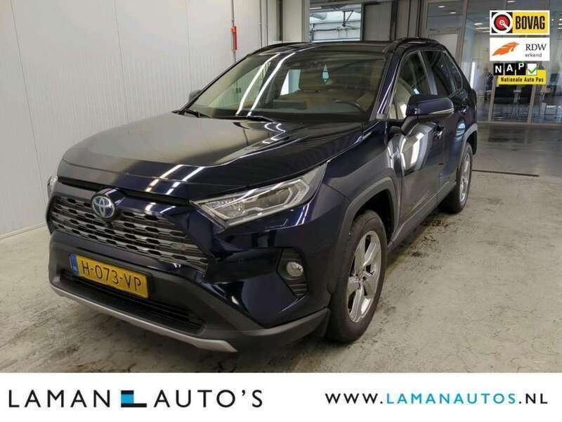 Blauw, metallic lak Gebruikt 2020 Toyota RAV4 Hybrid Executive SUV | € 35.995 (Iets duurder) - Afbeelding 1/4