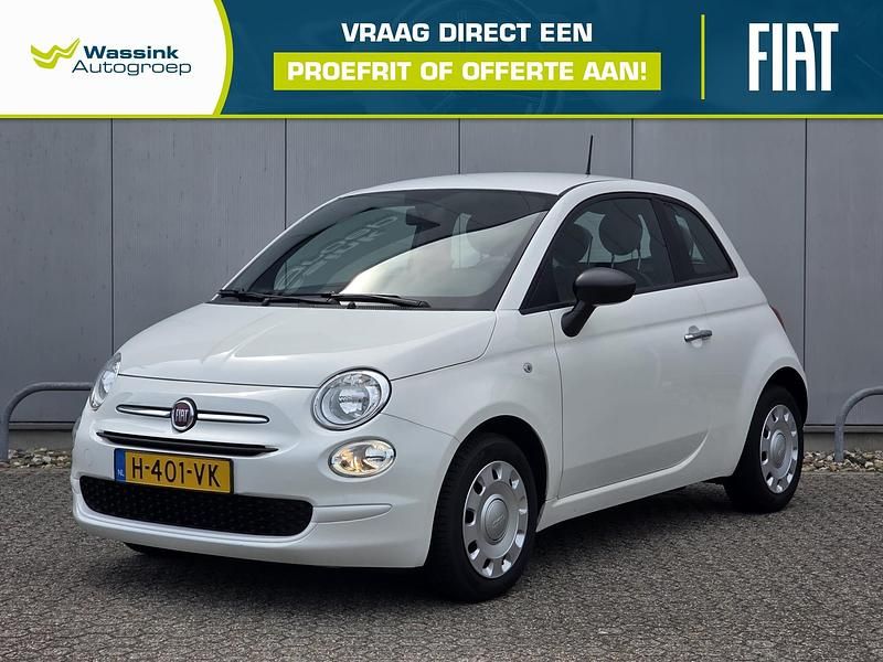 Wit Gebruikt 2020 Fiat 500 Pop Hatchback | € 10.940 (Goede deal) - Afbeelding 1/4