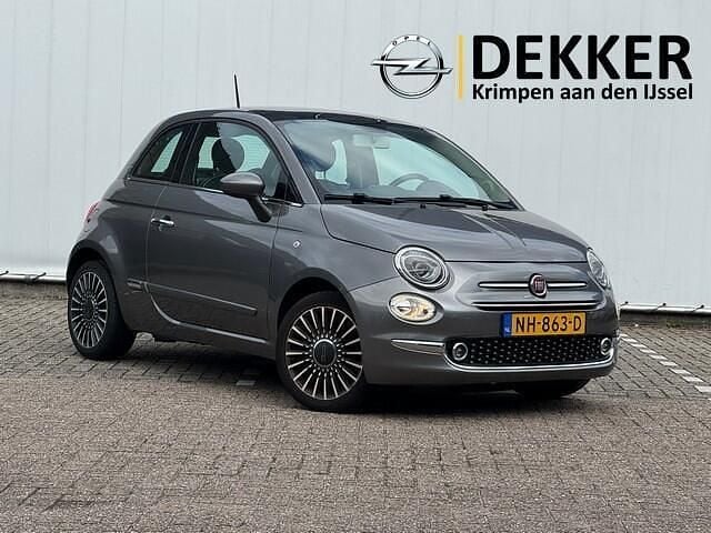 Grijs Gebruikt 2016 Fiat 500 Lounge Hatchback | € 9.450 (Eerlijke prijs) - Afbeelding 1/4