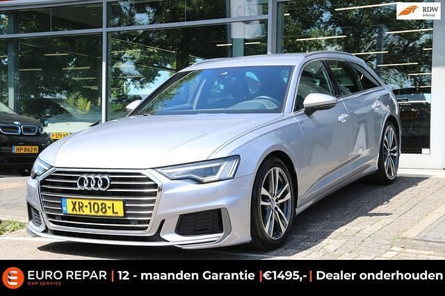 Grijs Gebruikt 2019 Audi A6 S-Line Stationwagen | € 30.295 (Goede deal) - Afbeelding 1/4
