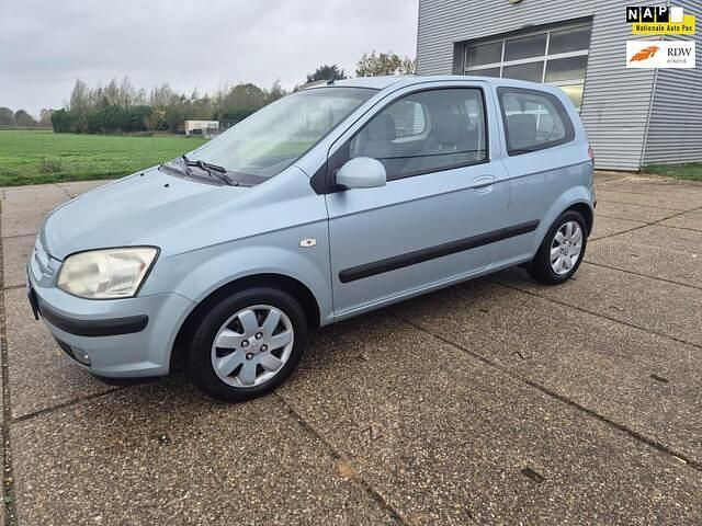 Blauw Gebruikt 2004 Hyundai Getz GLS Hatchback | € 1.497 (Iets duurder) - Afbeelding 1/4