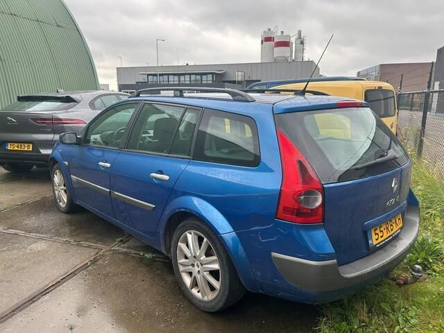 Occasion Renault Mégane GrandTour Luxe 135 PK (99 kW) 2005 Blauw Stationwagen