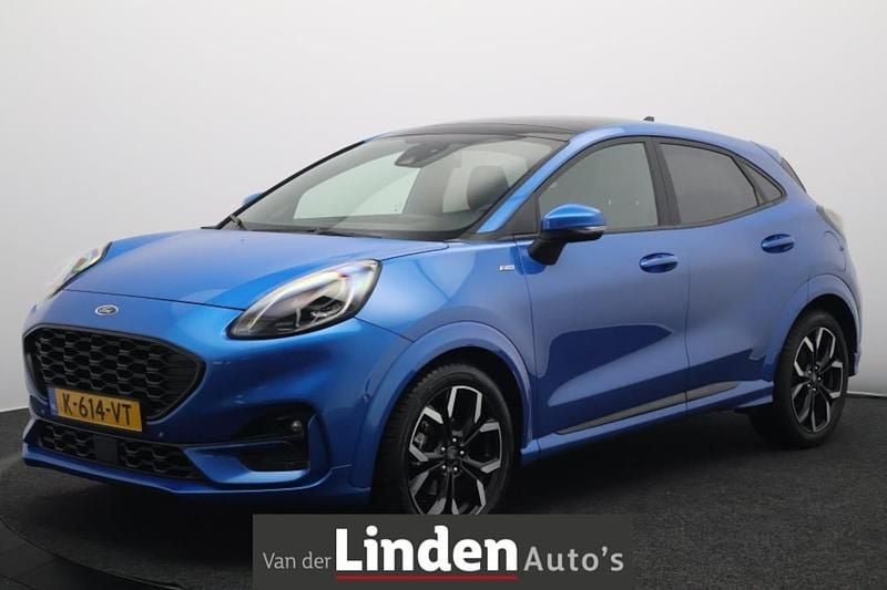 Blauw Gebruikt 2021 Ford Puma ST-Line X SUV | € 21.845 (Eerlijke prijs) - Afbeelding 1/4