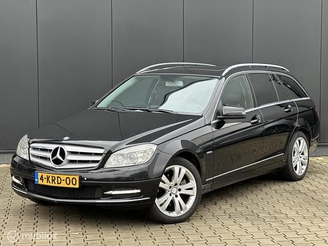Zwart Gebruikt 2011 Mercedes C200 Business Stationwagen | € 6.998 (Eerlijke prijs) - Afbeelding 1/4