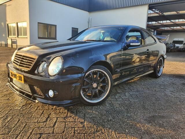 Zwart Gebruikt 2001 Mercedes CLK200 Avantgarde Coupé | € 1.500 (Eerlijke prijs) - Afbeelding 1/4