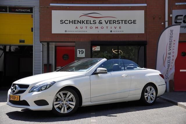 Wit Gebruikt 2013 Mercedes E200 Prestige Cabriolet | € 18.950 (Super prijs) - Afbeelding 1/4