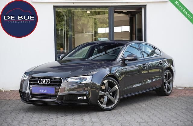 Grijs Gebruikt 2014 Audi A5 Sportback S-Line Hatchback | € 17.911 - Afbeelding 1/3