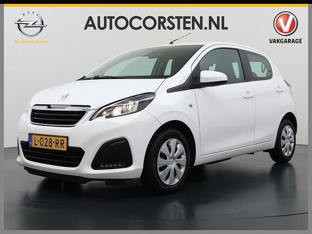 Wit Gebruikt 2021 Peugeot 108 Active Hatchback | € 8.845 (Eerlijke prijs) - Afbeelding 1/4