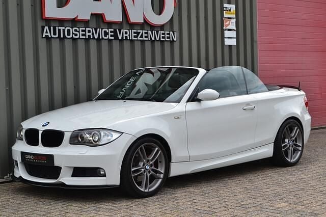 Wit Gebruikt 2008 BMW 125 Cabriolet Executive Cabriolet | € 17.950 - Afbeelding 1/4