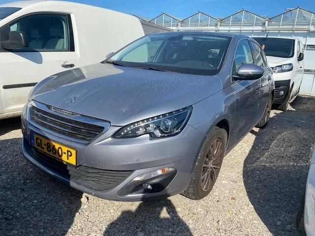 Grijs Gebruikt 2015 Peugeot 308 Allure Hatchback | € 4.999 (Super prijs) - Afbeelding 1/4