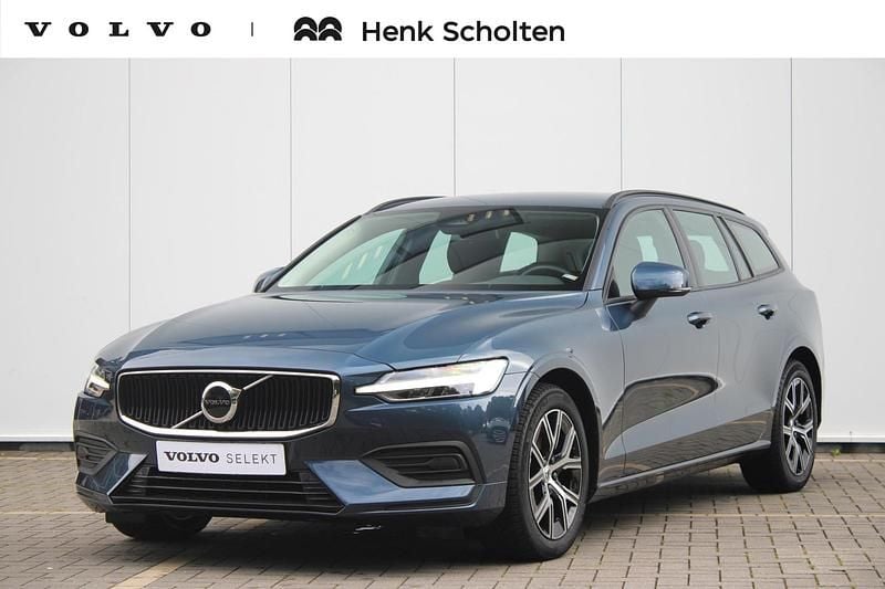 Blauw Gebruikt 2022 Volvo V60 Stationwagen | € 33.950 (Super prijs) - Afbeelding 1/4