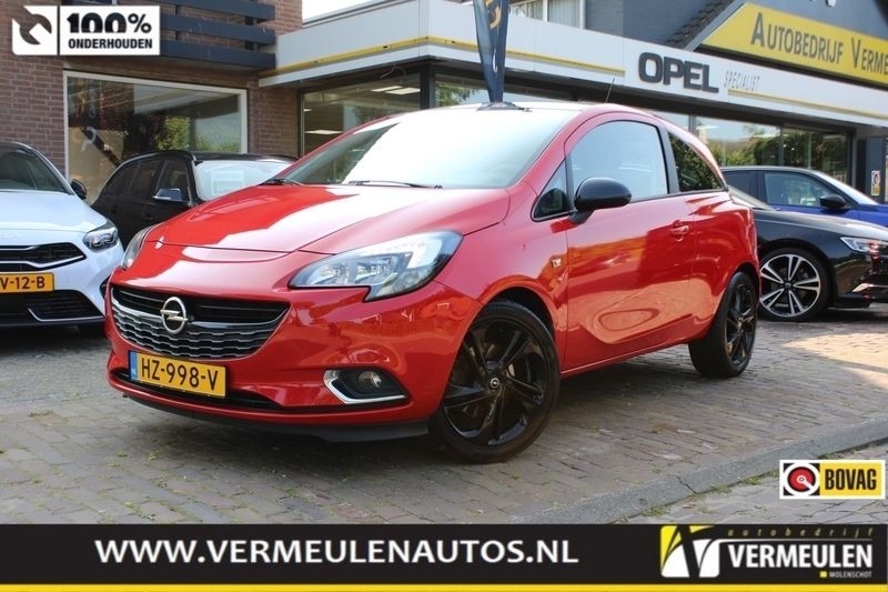 Rood Gebruikt 2016 Opel Corsa Color Edition Hatchback | € 7.950 (Eerlijke prijs) - Afbeelding 1/4