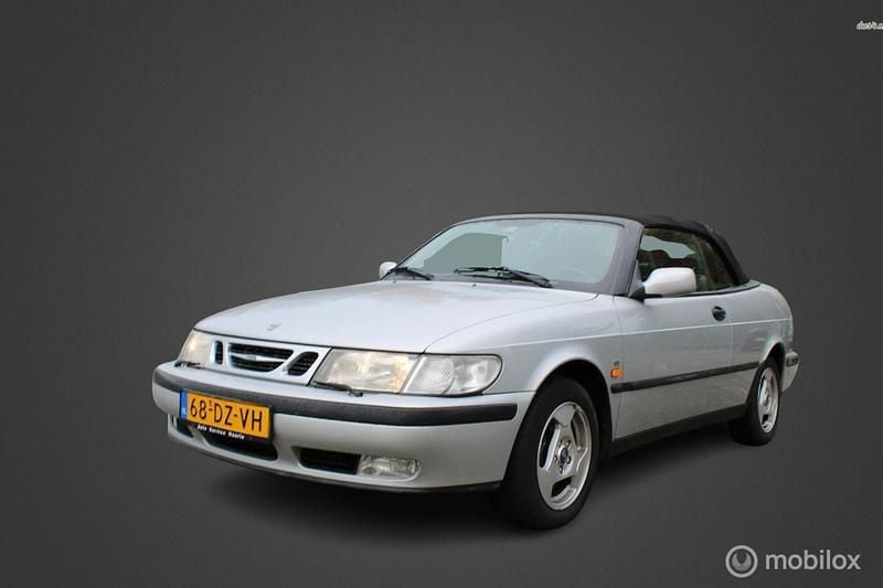 Grijs Gebruikt 2000 Saab 9-3 Cabriolet Cabriolet | € 5.250 (Goede deal) - Afbeelding 1/4