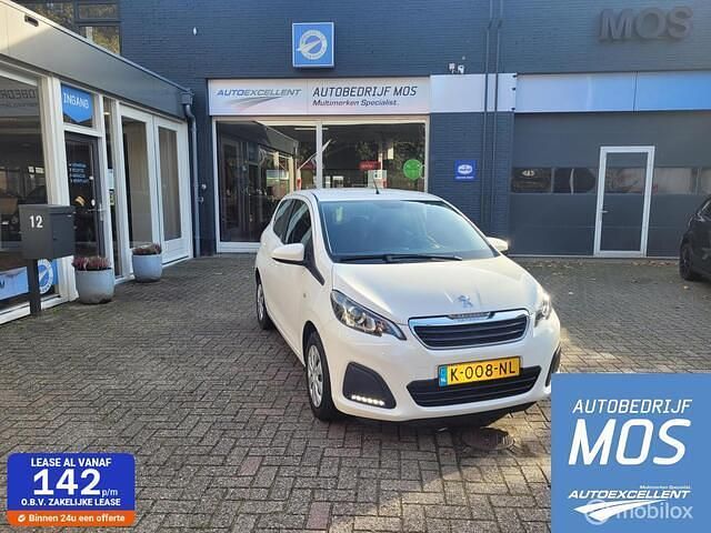 Wit Gebruikt 2021 Peugeot 108 Active Hatchback | € 10.450 (Eerlijke prijs) - Afbeelding 1/4