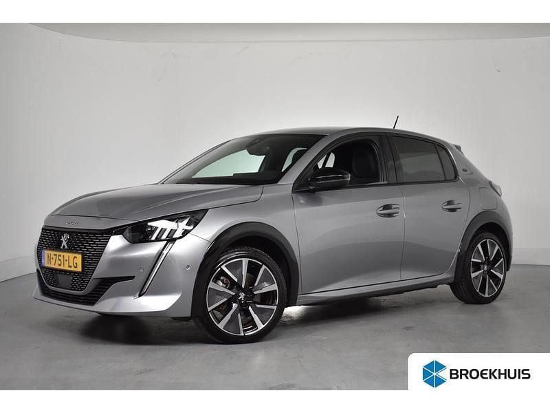 Grijs Occasion 2021 Peugeot e-208 GT Hatchback | € 17.895 (Eerlijke prijs) - Afbeelding 1/4
