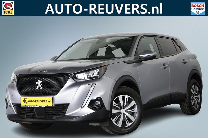 Grijs Gebruikt 2021 Peugeot 2008 Active SUV | € 18.900 (Eerlijke prijs) - Afbeelding 1/4