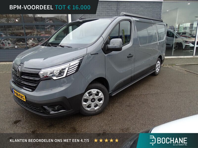 Gris urban kpw Nieuw 2024 Renault Trafic Black Edition Van | € 35.400 (Eerlijke prijs) - Afbeelding 1/4
