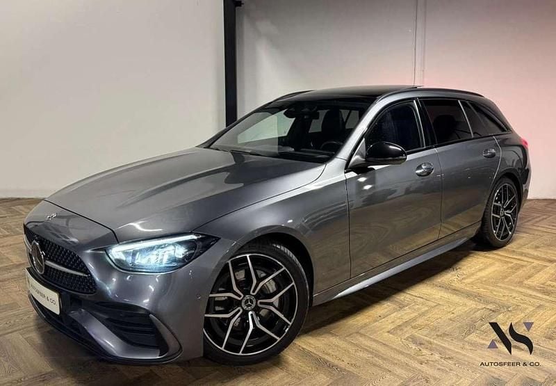 Occasion Mercedes C220 AMG line 220 PK (161 kW) 2023 Grijs Sedan