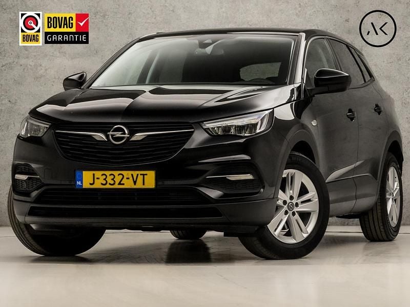 Zwart Gebruikt 2020 Opel Grandland X Sport SUV | € 16.445 (Super prijs) - Afbeelding 1/4