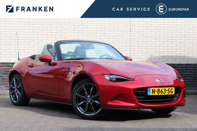Rood Gebruikt 2017 Mazda MX5 Cabriolet | € 23.400 (Goede deal) - Afbeelding 1/4