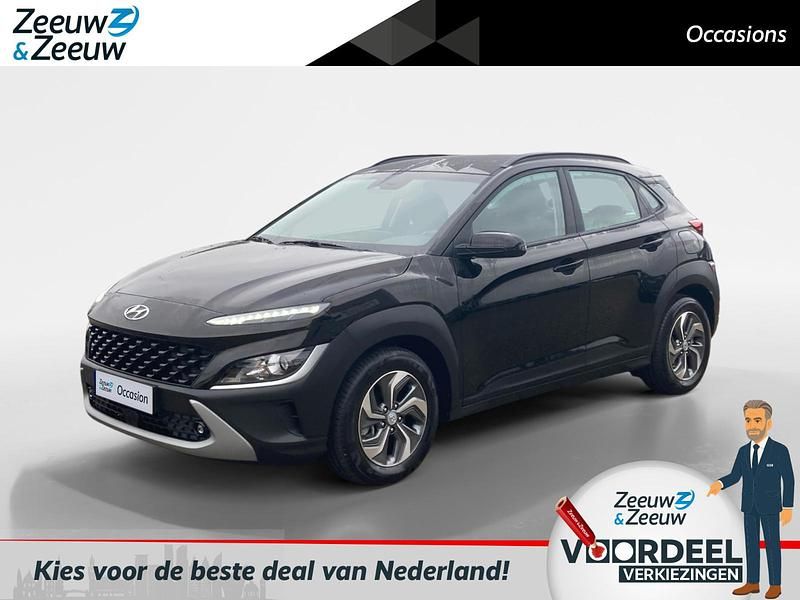 Zwart Gebruikt 2021 Hyundai Kona Comfort SUV | € 21.950 (Goede deal) - Afbeelding 1/4