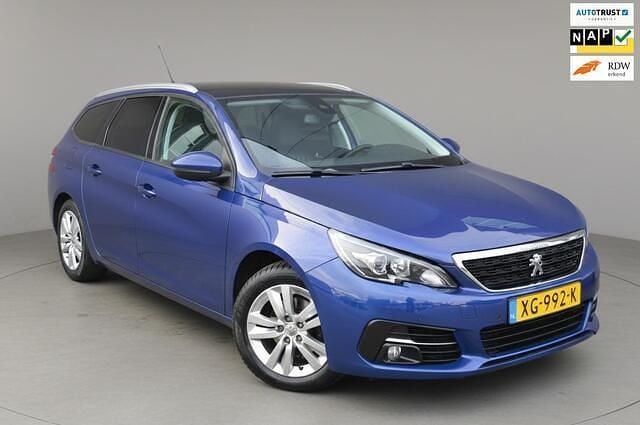 Occasion Peugeot 308 SW 110 PK (80 kW) 2019 Blauw Stationwagen