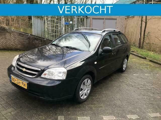 Zwart Gebruikt 2008 Chevrolet Nubira Stationwagen | € 2.199 - Afbeelding 1/4