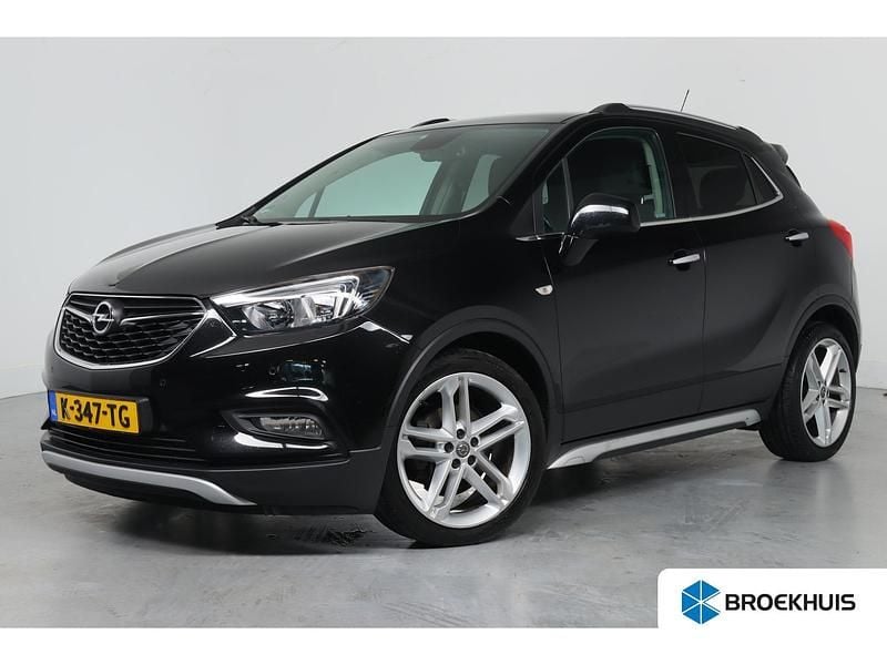 Zwart Gebruikt 2017 Opel Mokka X Innovation SUV | € 12.400 (Goede deal) - Afbeelding 1/4