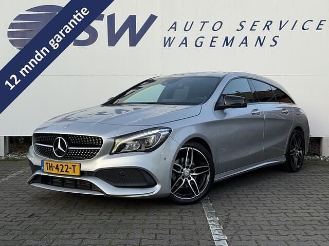 Grijs Gebruikt 2017 Mercedes CLA200 Shooting Brake AMG line Stationwagen | € 18.950 (Goede deal) - Afbeelding 1/4
