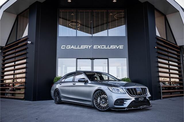 Grijs (metallic) Gebruikt 2018 Mercedes S500 Prestige Sedan | € 68.995 - Afbeelding 1/4