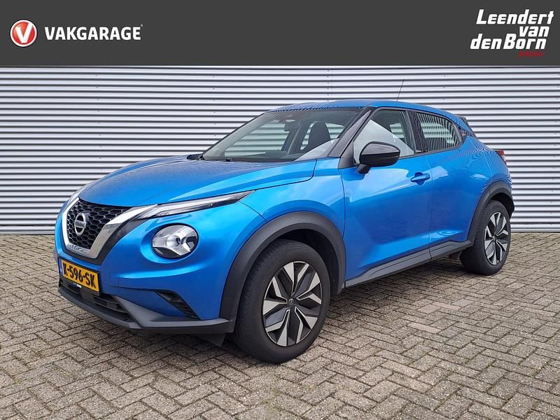Occasion Nissan Juke Acenta 116 PK (85 kW) 2021 Blauw metallic SUV
