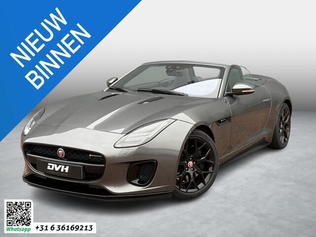 Grijs Gebruikt 2018 Jaguar F-Type R-Dynamic Cabriolet | € 46.495 (Iets duurder) - Afbeelding 1/4