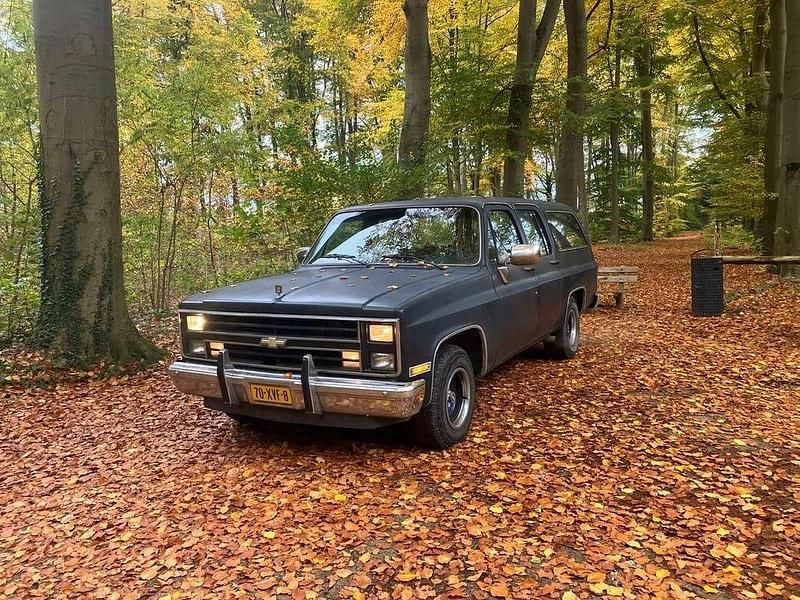 Zwart Gebruikt 1986 Chevrolet Silverado SUV | € 8.750 - Afbeelding 1/4