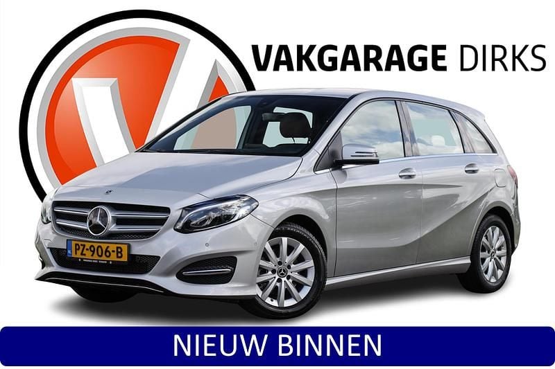 Grijs Gebruikt 2017 Mercedes B180 Prestige MPV | € 18.889 (Eerlijke prijs) - Afbeelding 1/3