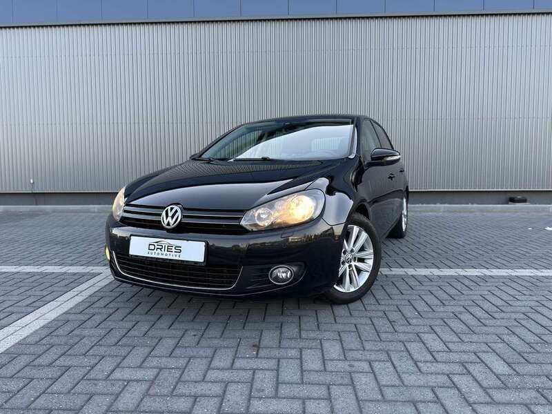Zwart Gebruikt 2011 VW Golf VI Highline Sedan | € 6.950 (Eerlijke prijs) - Afbeelding 1/4