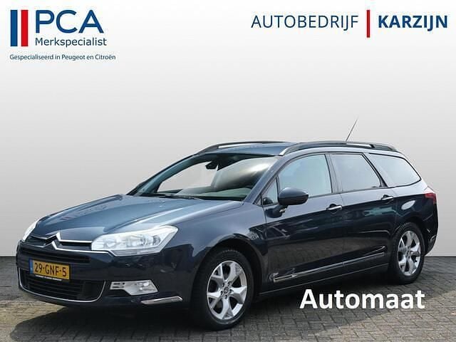 Blauw (metallic) Gebruikt 2008 Citroën C5 Business Class Stationwagen | € 7.450 - Afbeelding 1/4