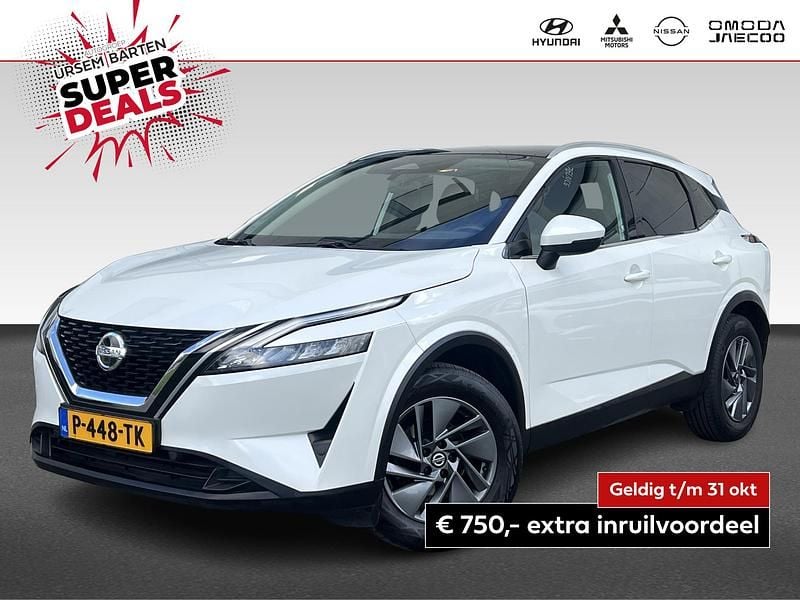 Wit Gebruikt 2022 Nissan Qashqai Acenta SUV | € 19.930 (Goede deal) - Afbeelding 1/4