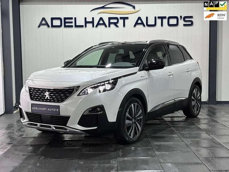 Wit Gebruikt 2020 Peugeot 3008 GT-line SUV | € 22.950 (Goede deal) - Afbeelding 1/4