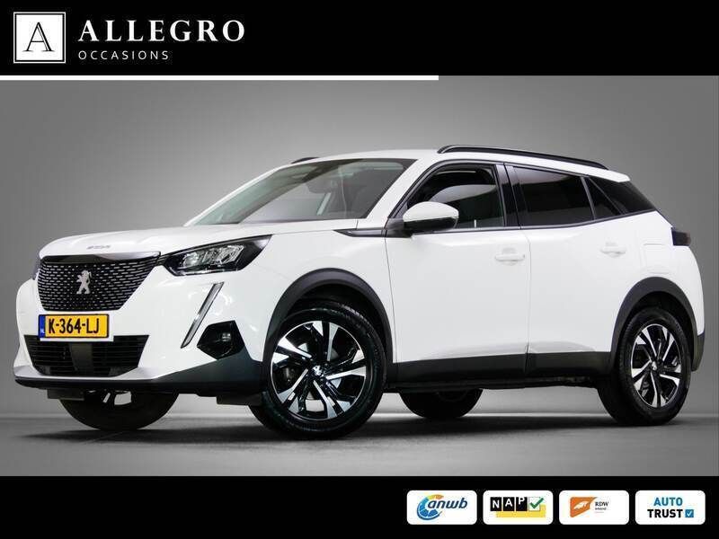 Wit Gebruikt 2021 Peugeot 2008 Allure SUV | € 22.945 (Eerlijke prijs) - Afbeelding 1/4