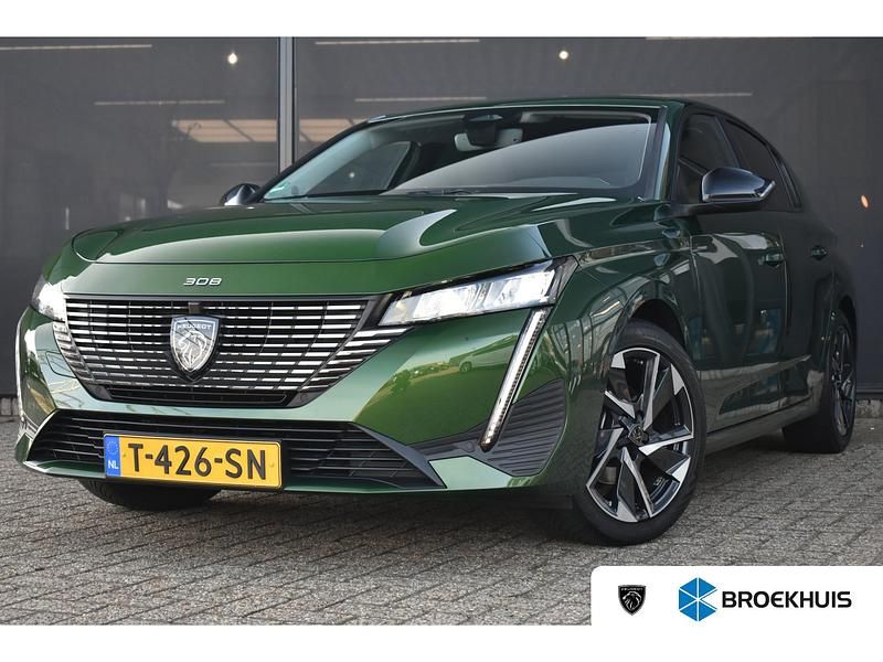Groen Occasion 2023 Peugeot 308 Allure Hatchback | € 22.695 (Eerlijke prijs) - Afbeelding 1/4