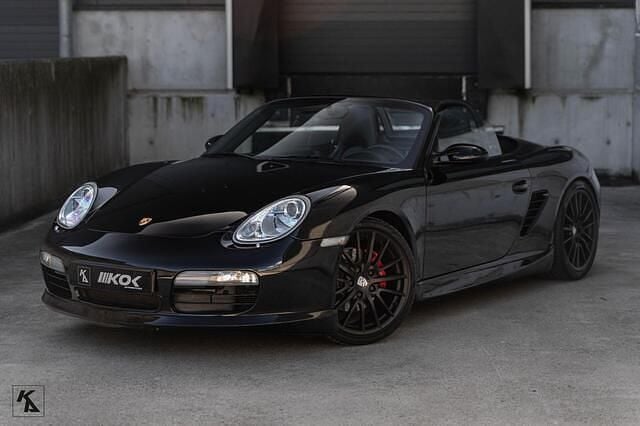 Zwart Gebruikt 2008 Porsche Boxster S Cabriolet | € 29.999 (Iets duurder) - Afbeelding 1/4