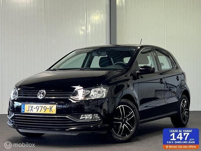 Zwart Gebruikt 2016 VW Polo Comfortline Hatchback | € 8.945 (Eerlijke prijs) - Afbeelding 1/3
