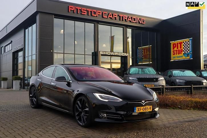 Occasion Tesla Model S 450 kW (613 PK) 2018 Zwart Hatchback
