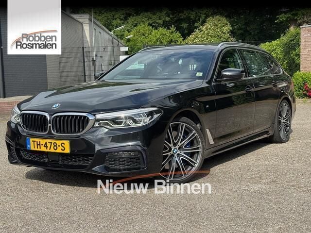 Zwart, metallic lak Gebruikt 2018 BMW 540 M Sport Stationwagen | € 28.500 (Super prijs) - Afbeelding 1/4