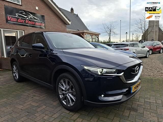 Blauw (metallic) Gebruikt 2020 Mazda CX-5 Style SUV | € 22.999 (Goede deal) - Afbeelding 1/4