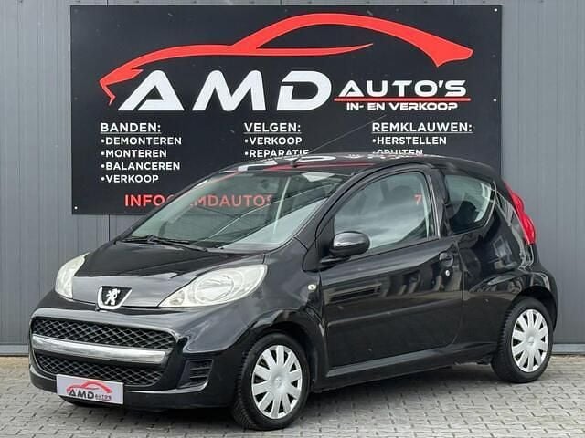 Zwart Gebruikt 2007 Peugeot 107 Hatchback | € 3.500 (Eerlijke prijs) - Afbeelding 1/4