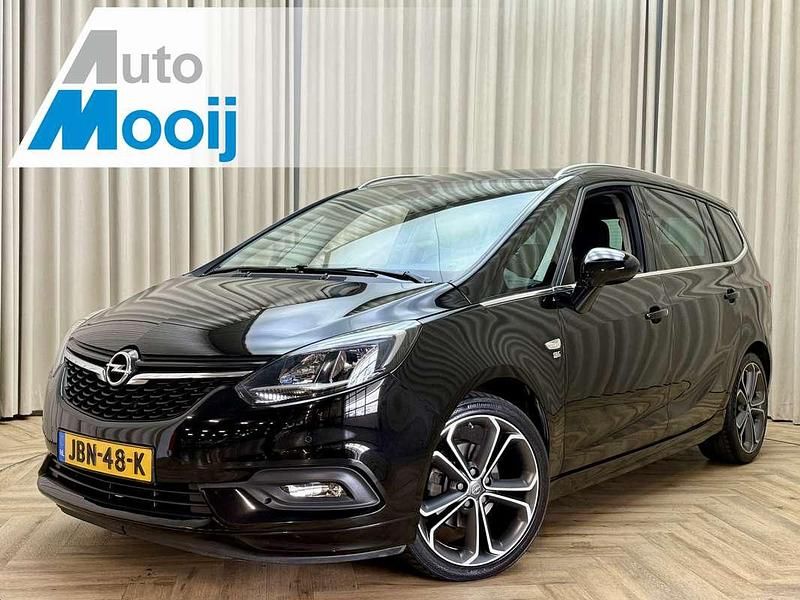 Zwart Gebruikt 2017 Opel Zafira Tourer OPC MPV | € 15.950 - Afbeelding 1/4