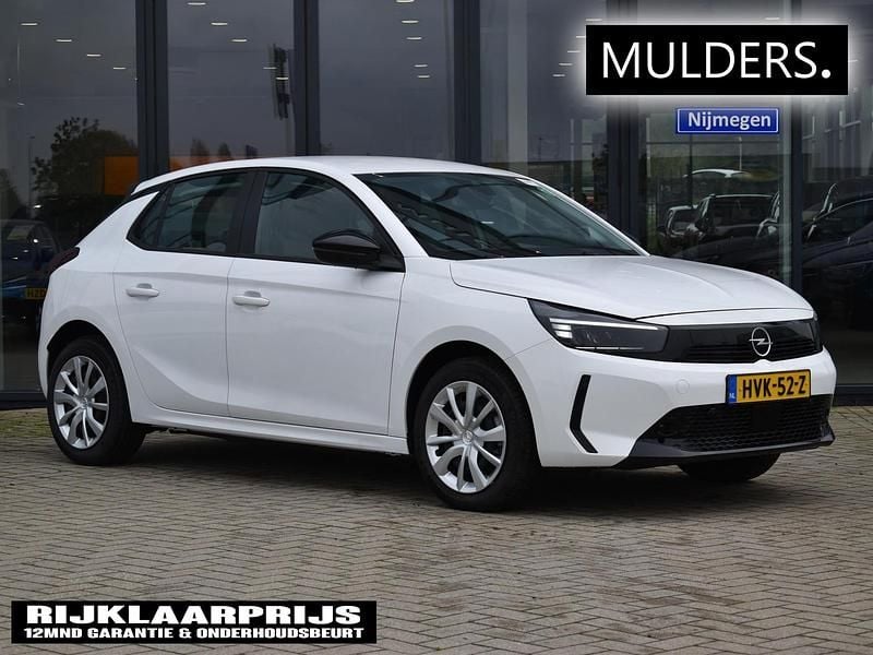 Wit Nieuw 2025 Opel Corsa-e Edition Hatchback | € 27.194 (Super prijs) - Afbeelding 1/4