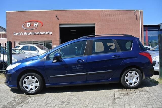 Blauw Gebruikt 2009 Peugeot 308 SW Stationwagen | € 899 (Super prijs) - Afbeelding 1/4