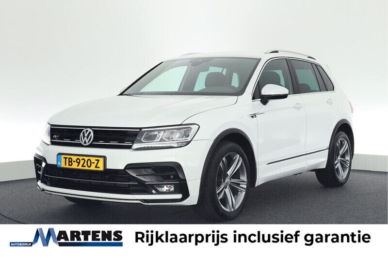 Wit Occasion 2018 VW Tiguan Highline SUV | € 26.949 (Duur) - Afbeelding 1/4
